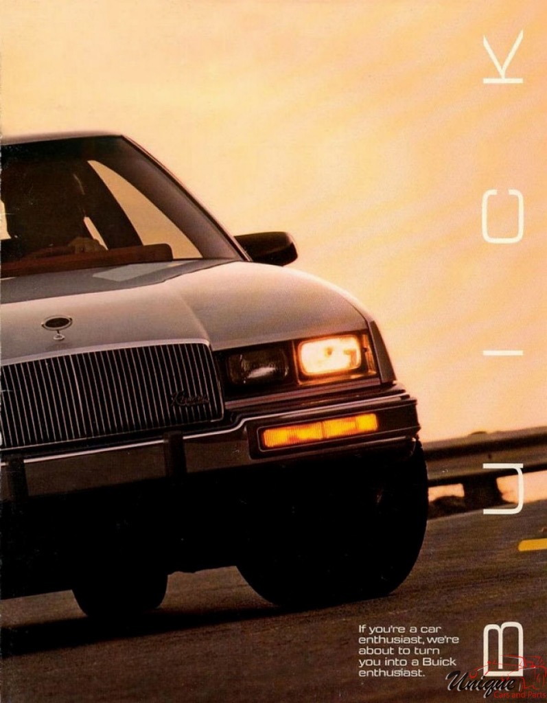 1986 Buick Performance Brochure